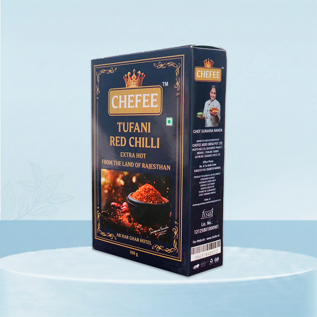 Chefee Tufani Red Chilli Masala – Powerful Heat Spice
