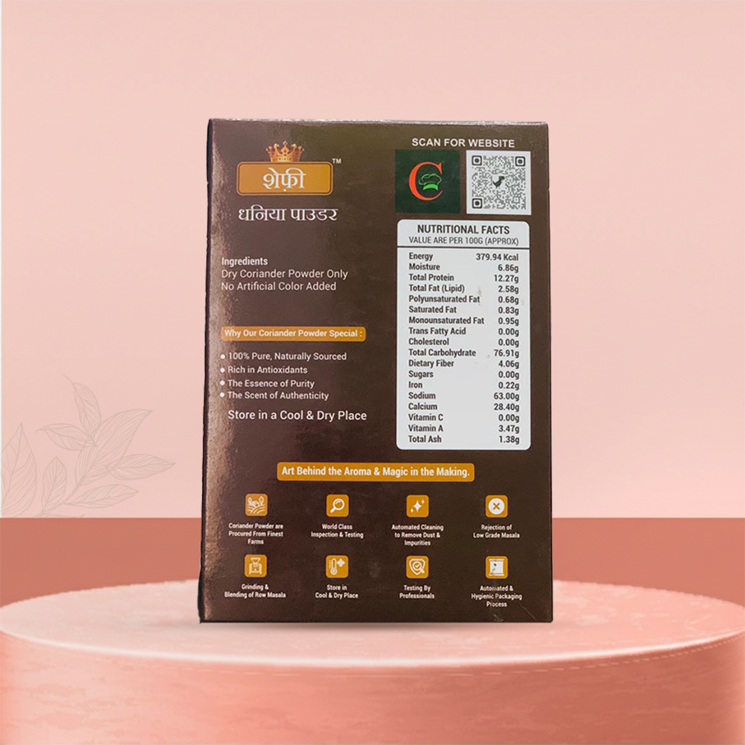 Chefee Coriander Powder (Dhania Powder) – Fresh Ground Spice