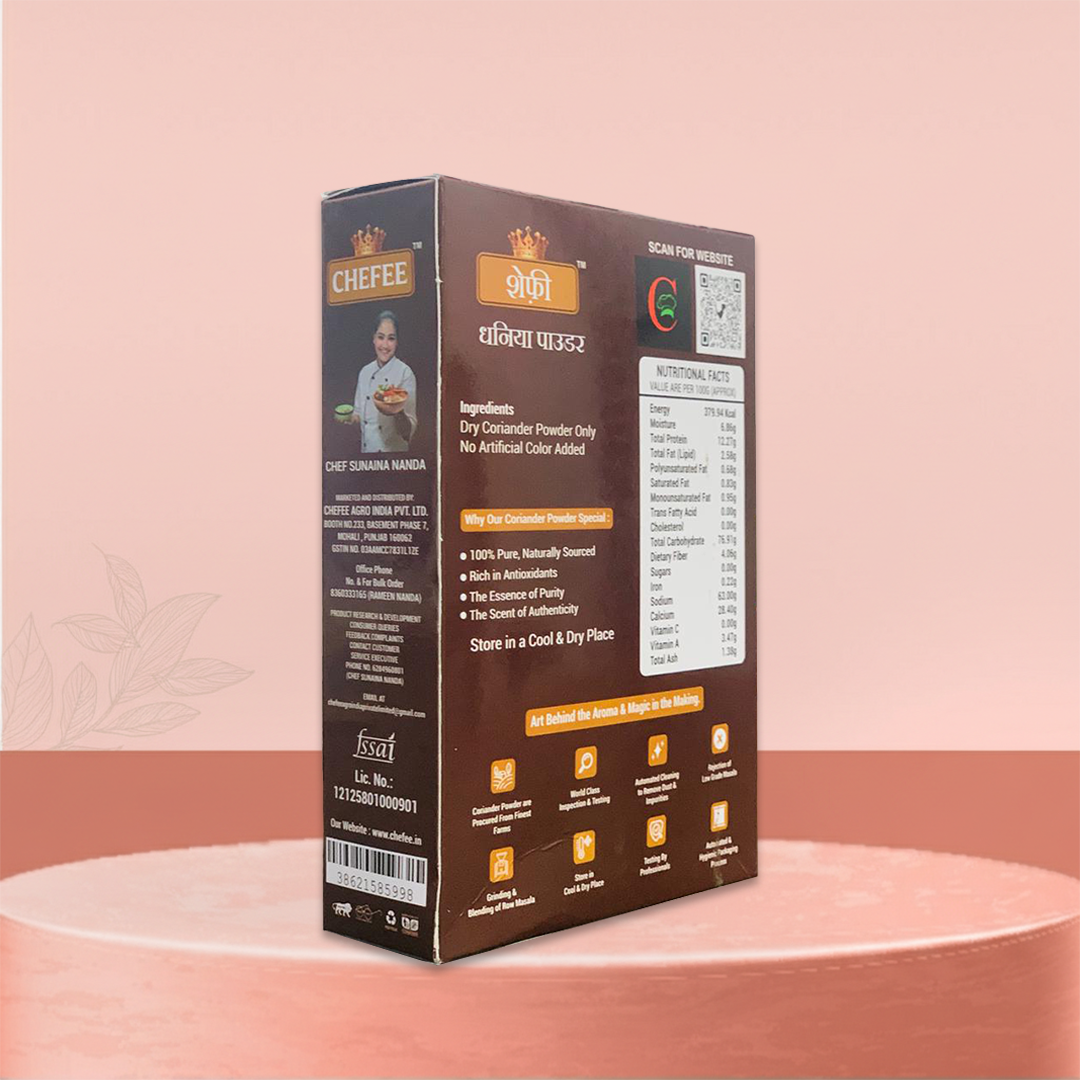 Chefee Coriander Powder (Dhania Powder) – Fresh Ground Spice