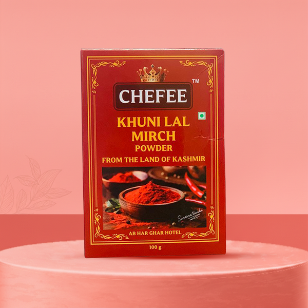 Chefee Khuni Lal Mirch – Bold Red Chilli Powder
