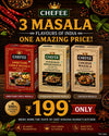 Amritsari Chole Masala + Chicken Masala + Hyderabadi Biryani Masala