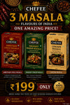 Amritsari Chole Masala + Chicken Masala + Swadisht Paneer Masala