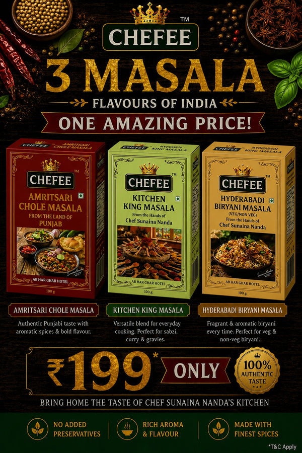 Amritsari Chole Masala + Hyderabadi Biryani Masala + Kitchen King Masala