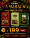 Amritsari Chole Masala + Kitchen King Masala + Swadisht Paneer Masala