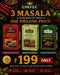 Amritsari Chole Masala + Kitchen King Masala + Swadisht Paneer Masala