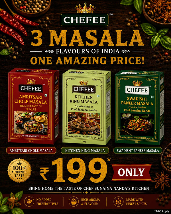 Amritsari Chole Masala + Kitchen King Masala + Swadisht Paneer Masala