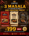 Amritsari chole masala + Mutton Masala + Chicken Masala