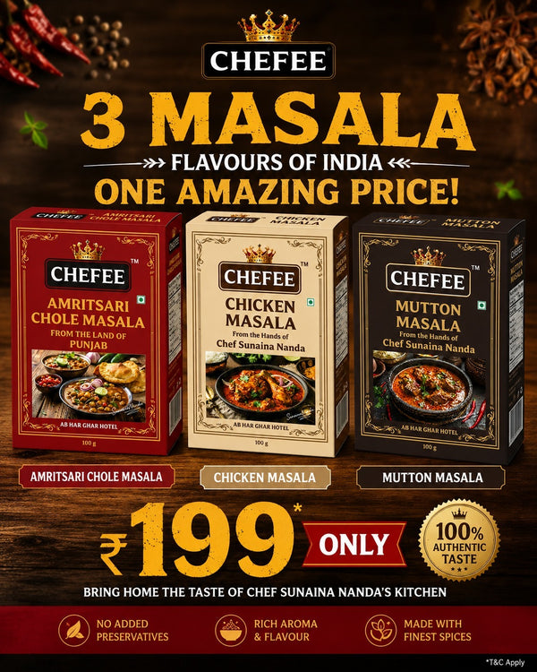 Amritsari chole masala + Mutton Masala + Chicken Masala