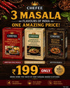 Amritsari Chole Masala + Mutton Masala + Hyderabadi Biryani Masala