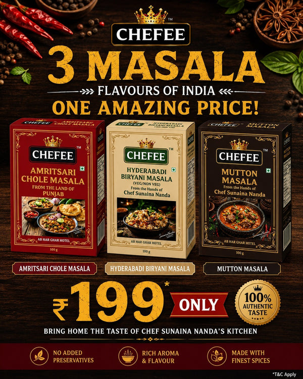 Amritsari Chole Masala + Mutton Masala + Hyderabadi Biryani Masala