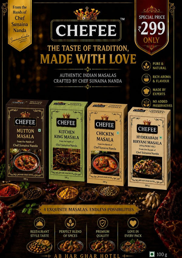 Mutton Masala + Chicken Masala + Hyderabadi Biryani Masala + Kitchen King  Masala