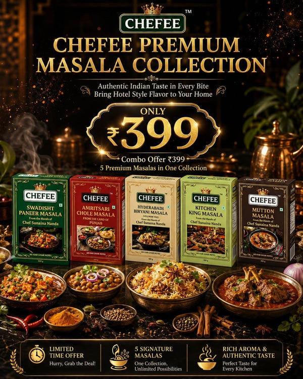 Amritsari Chole Masala + Mutton Masala + Hyderabadi Biryani Masala + Kitchen  King Masala + Swadisht Paneer Masala