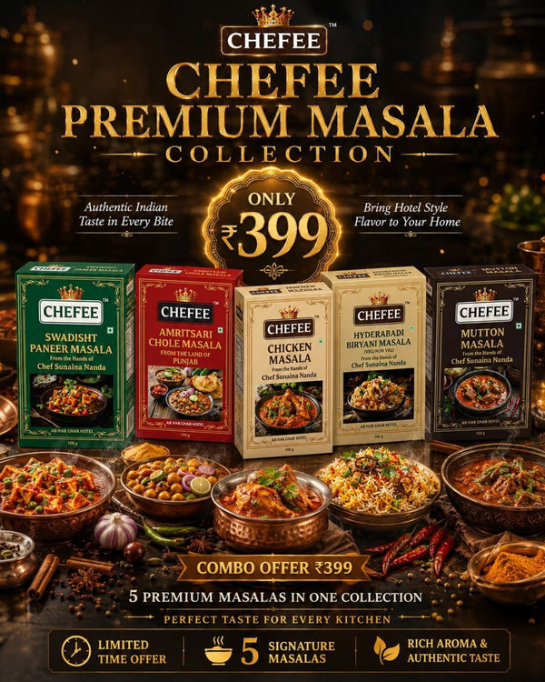 Amritsari Chole Masala + Mutton Masala + Chicken Masala + Hyderabadi Biryani  Masala + Swadisht Paneer Masala